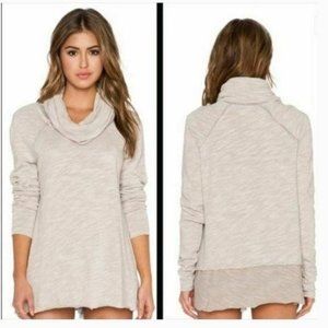 FREE PEOPLE FP Beach Cocoon Cowl Neck Sweatshirt